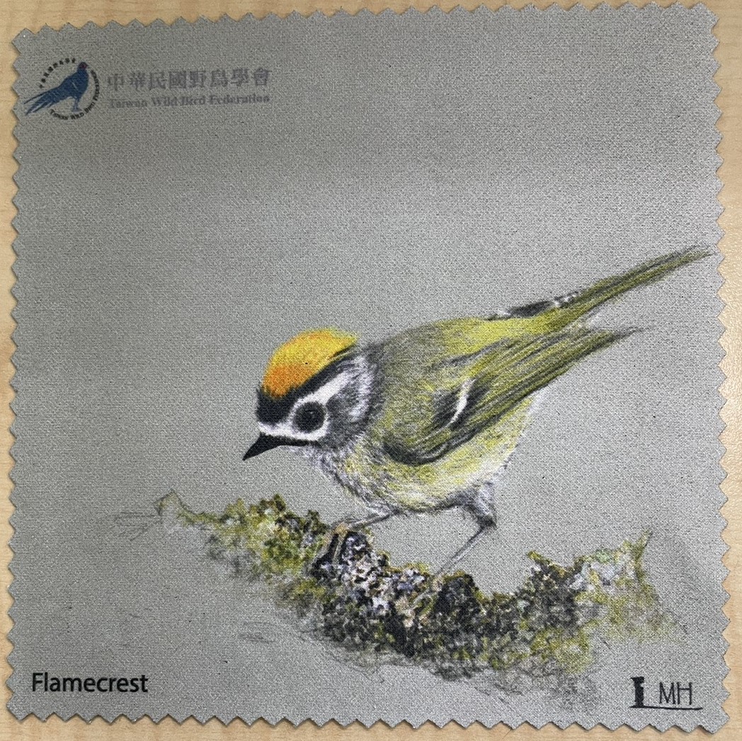 台灣藍鵲拭鏡布